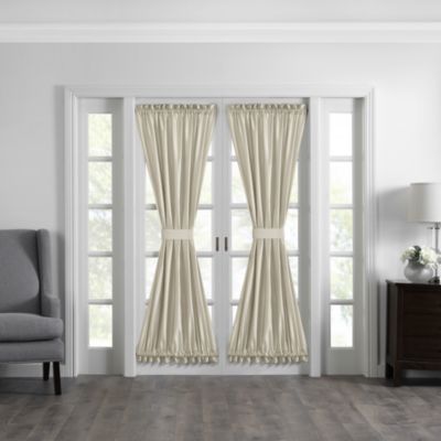 Elrene Home Fashions - Colette French Door Window Panel, 54" x 72"