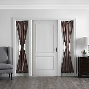 Elrene Home Fashions Colette Sidelite Window Panel, 28 X 72 In Chocolate