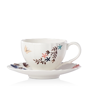 Lenox Sprig & Vine Tea Cup & Saucer