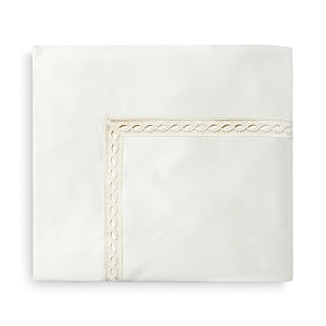 Sferra Millesimo Queen Sateen Flat Sheet In Ivory