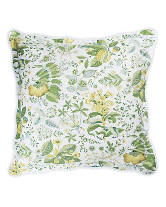 Schumacher Pomegranate Percale Oversized Euro Sham