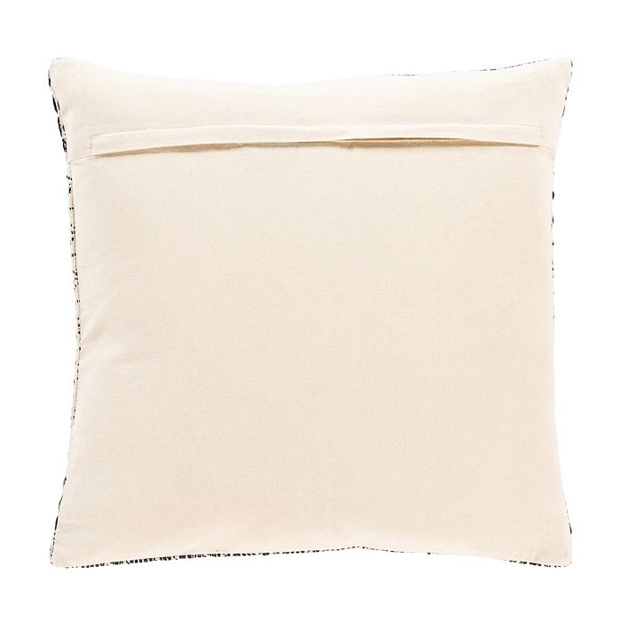 Shop Surya Justine Decorative Pillow, 20 X 20 In Beige, Black