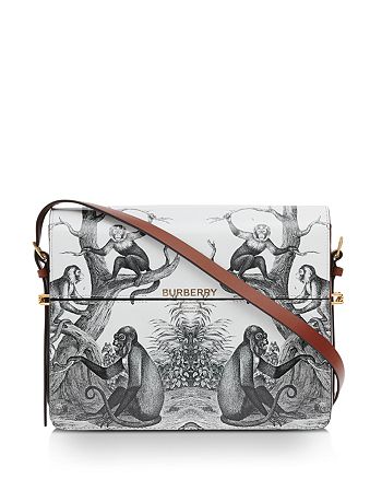 Burberry Large Monkey Print Leather Grace Bag | Bloomingdale's
