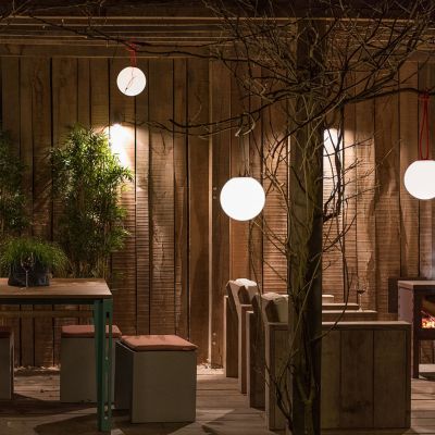 Bolleke Indoor/Outdoor Hanging Lamps, Set of 2