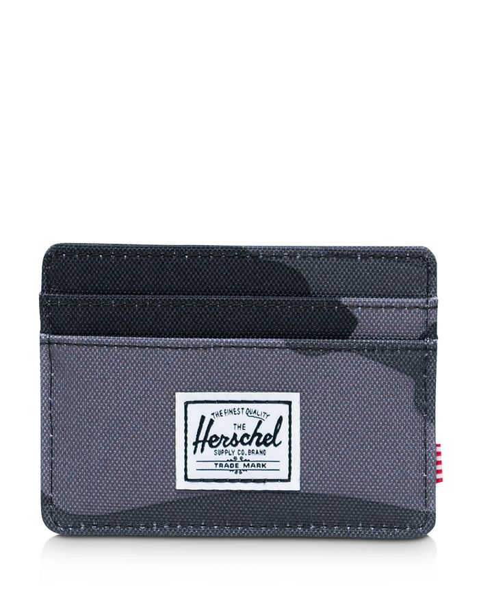 Herschel Supply Co Classic Charlie Card Case In Night Camo