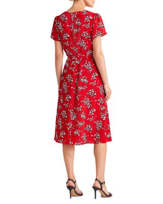 ralph lauren red dress