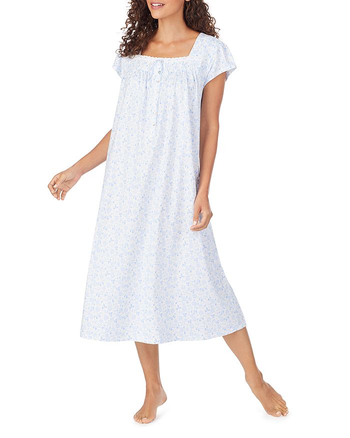 Eileen West Floral Print Cotton Ballet Nightgown Bloomingdale's