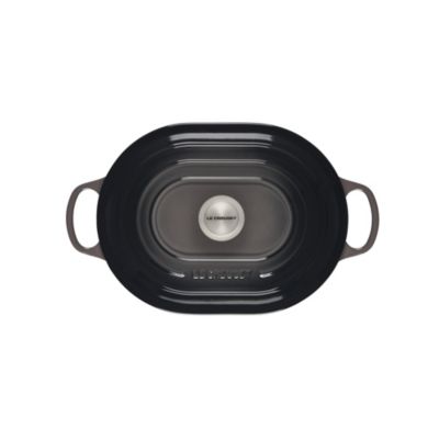 3.75 Qt Cast Iron Oval Casserole & Lid