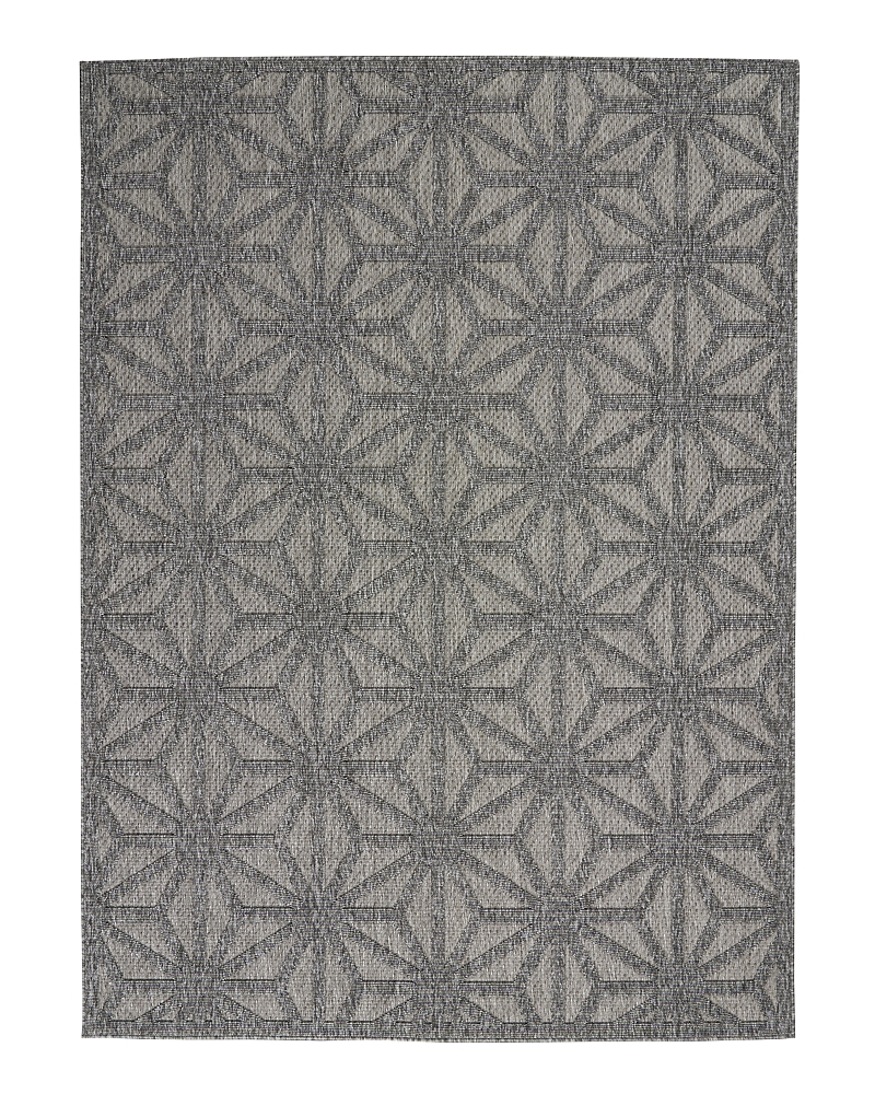 Nourison Cozumel Czm01 Area Rug, 5'3 X 7'3 In Dark Grey