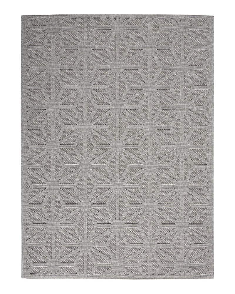 Nourison Cozumel Czm01 Area Rug, 7'10 X 9'10 In Light Grey