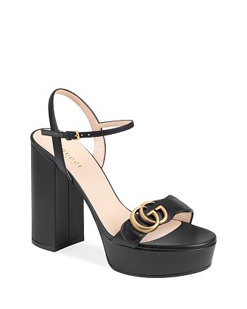 Gucci Women's Platform Sandals with Double G | Bloomingdale's