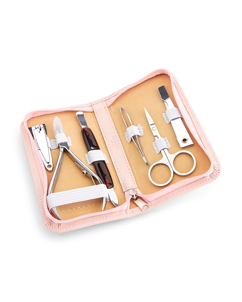 Royce New York Leather Compact Grooming Kit