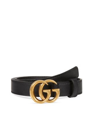 gucci womens belt with double g buckle