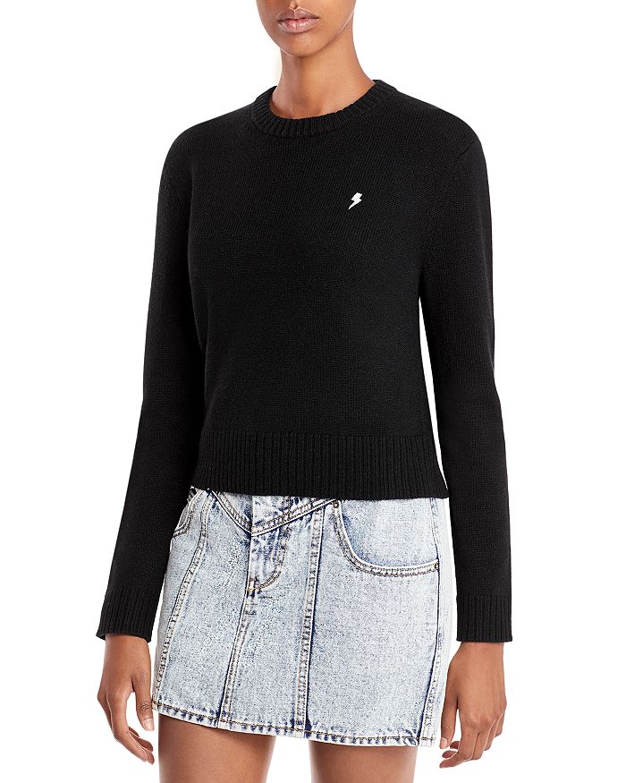 Lightning bolt cashmere sweater sales