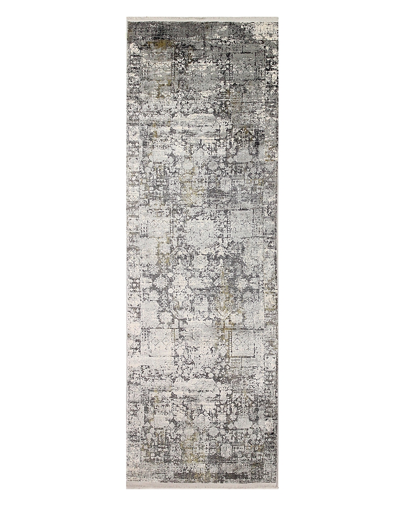 Bashian Allure Alr-106 Runner Area Rug, 2'6 X 8' In Grey