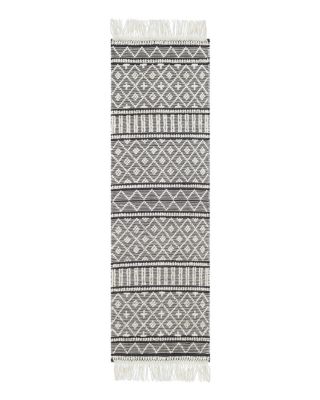 Livabliss - Farmhouse Tassels FTS-2300 Runner Area Rug, 2'6" x 8'0"