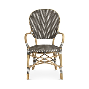 Sika Design S Isabell Rattan Bistro Armchair In Brown