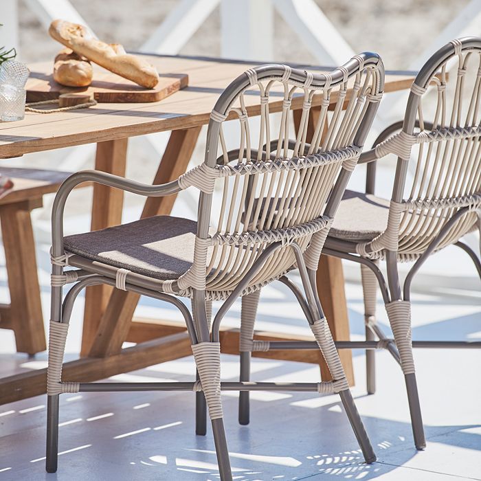 Shop Sika Designs S Margret Outdoor Dining Chair In Moccachino