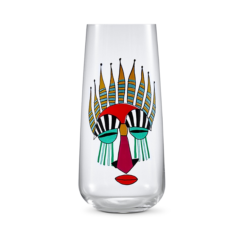 Nude Glass Rock & Pop Mirage Highball Glasses, Set Of 4 In Clear
