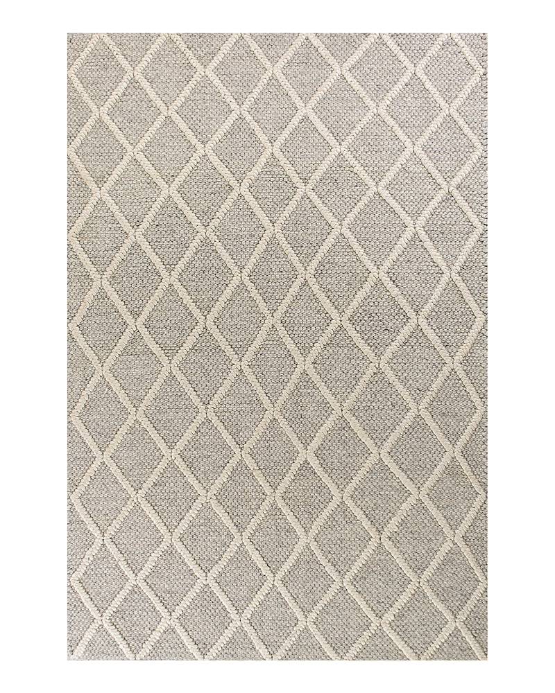 Kas Cortico Diamonds Area Rug, 5' X 7' In Light Gray