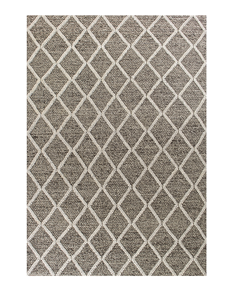 Kas Cortico Diamonds Area Rug, 9' X 13' In Dark Gray