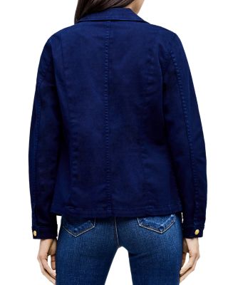 navy blue casual jackets womens