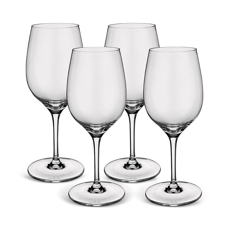 Villeroy & Boch Entree Set Of 4 White Wine Glasses