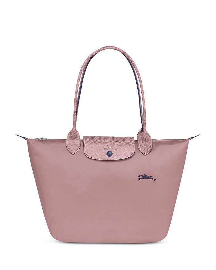 Longchamp Le Pliage Club Small Shoulder Tote In Antique Pink