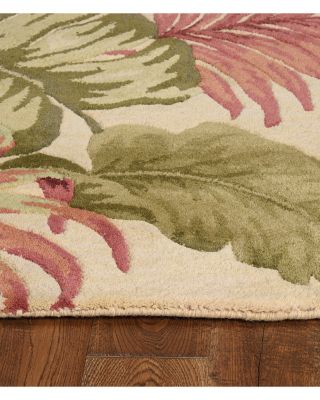 Sparta Palm Leaves Area Rug, 7'9" x 9'6"