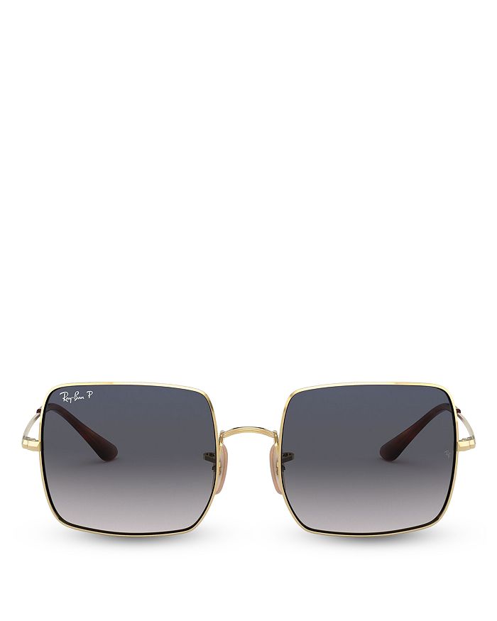 Ray-Ban Gradient Polarized Square Sunglasses, 54mm | Bloomingdale's