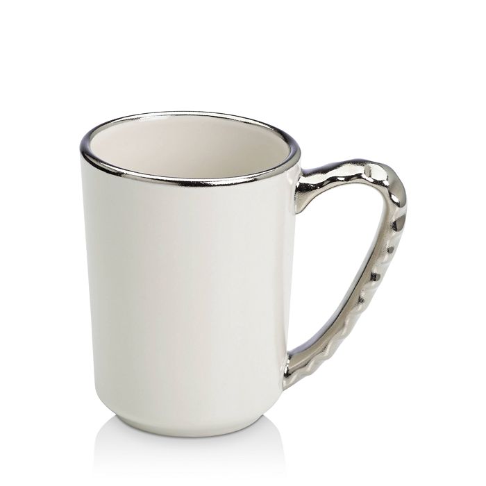 Shop Michael Wainwright Truro Mug In White/platinum