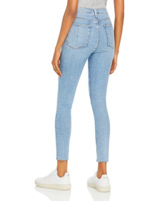 sky blue skinny jeans