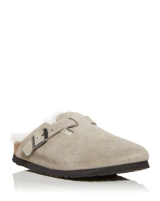 Women's Boston Shearling Clogs