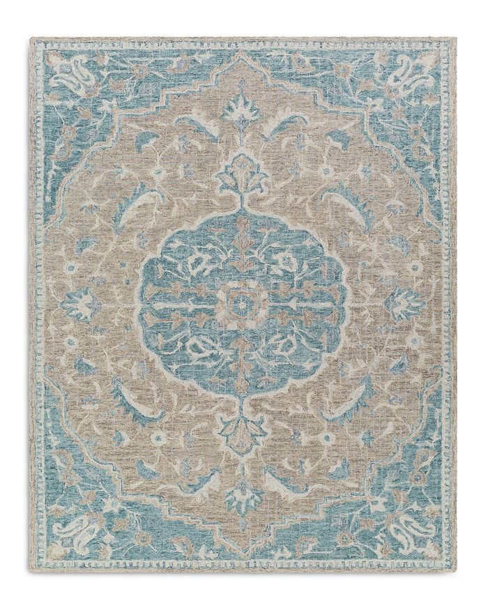 Surya Mid Century Mcy-2300 Area Rug, 6' X 9' In Charcoal