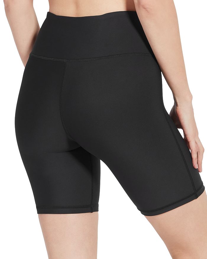 Aqua Athletic High Rise Bike Shorts - 100% Exclusive In Black | ModeSens