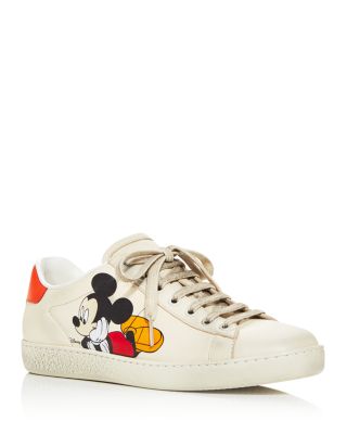 gucci x mickey mouse shoes