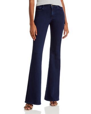 J Brand - Valentina High Rise Flare Leg Jeans in Dash