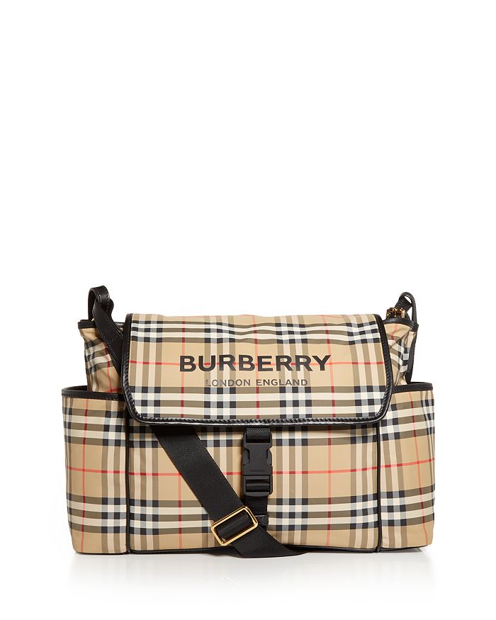 Burberry Vintage Check Nylon Baby Changing Bag | Bloomingdale's