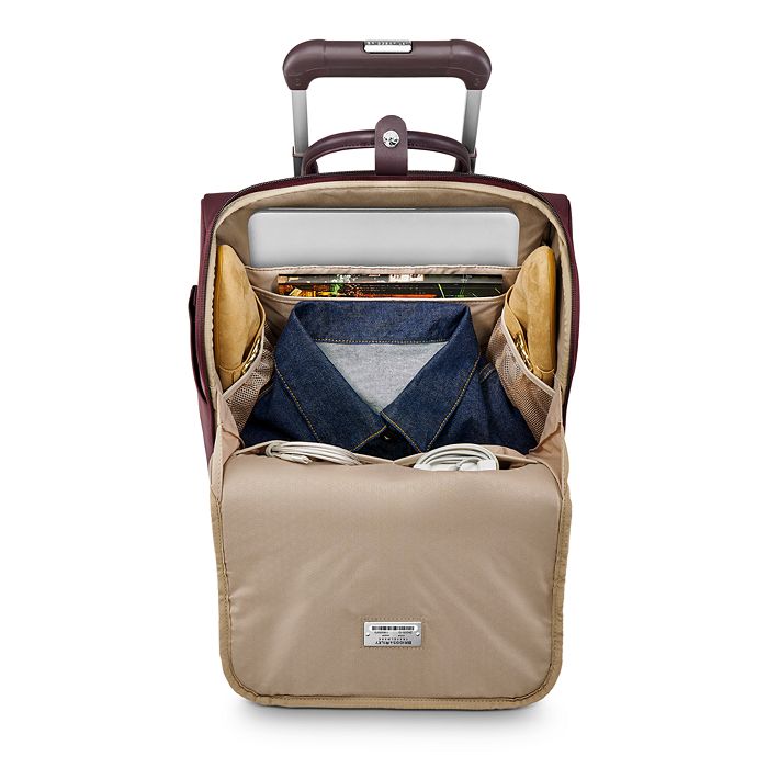 Shop Briggs & Riley Rhapsody Widemouth Cabin Spinner Suitcase In Plum
