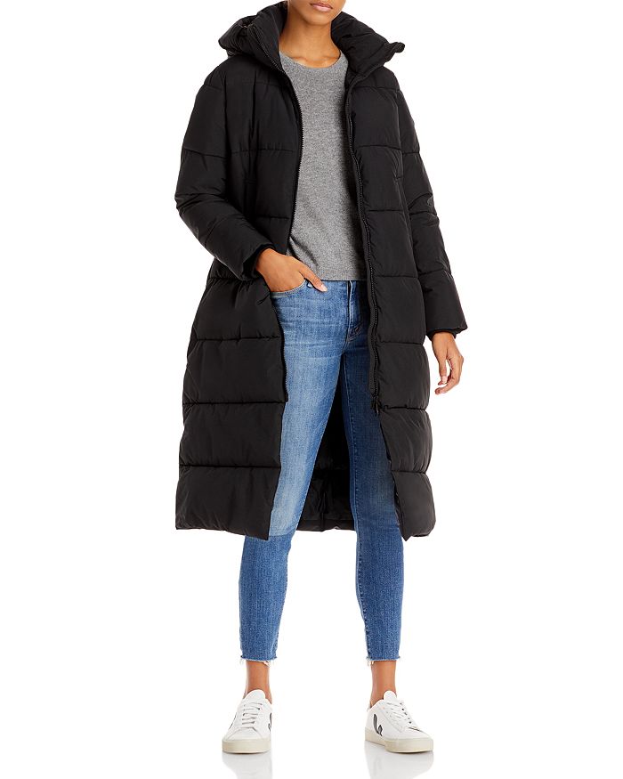 SAVE THE DUCK LONG MILE HOODED JACKET,S4027W-MILEY