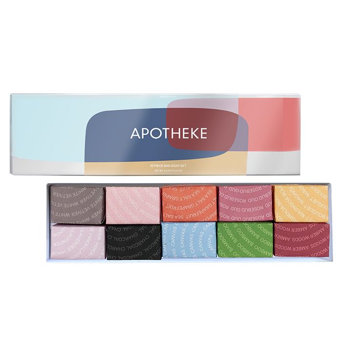 Apotheke Signature Bar Soap Gift Box - Set Of 10 In Multi