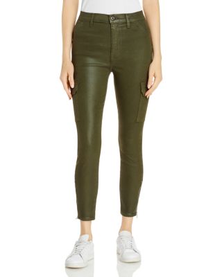 Jeans Femme 7 For All Mankind 'Skinny Crop' Imprimé Léopard - Taille W25 - Neuf Avec étiquettes