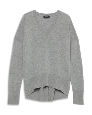 Theory Karenia V Neck Cashmere Sweater | Bloomingdale's