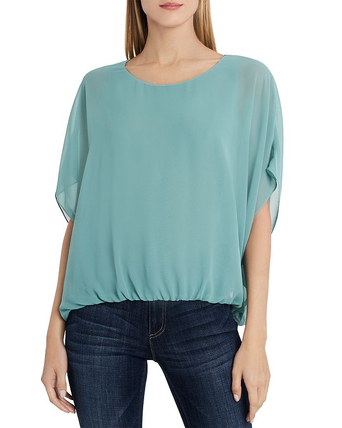 Vince Camuto Batwing Blouse - 100% Exclusive In Teal Lake