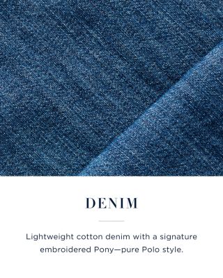 Classic Fit Long Sleeve Denim Cotton Button Down Shirt