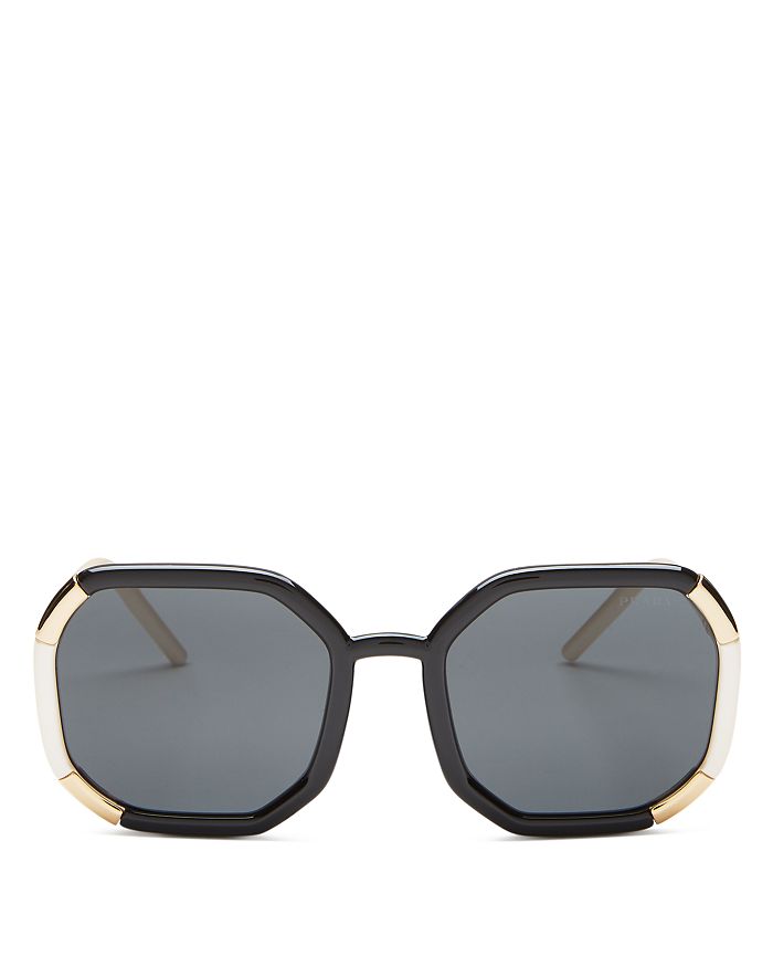 prada women's square sunglasses