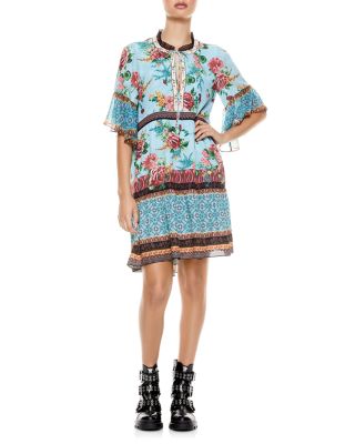 alice and olivia tiered dress