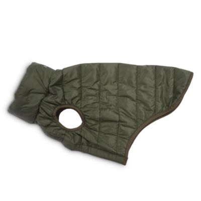 barbour baffle quilted dog coat small