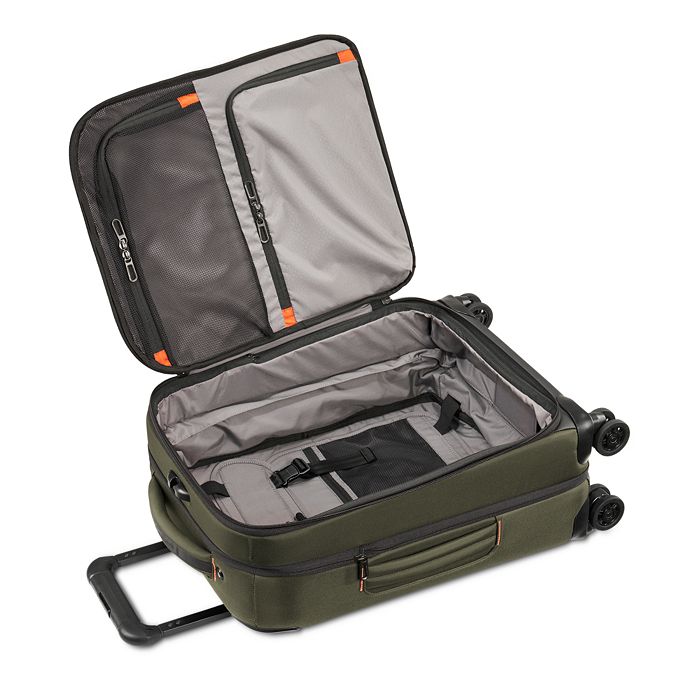 Shop Briggs & Riley Zdx 21 Carry-on Expandable Spinner Suitcase In Hunter
