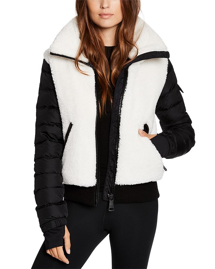 SAM CARSON FLEECE BOMBER COAT